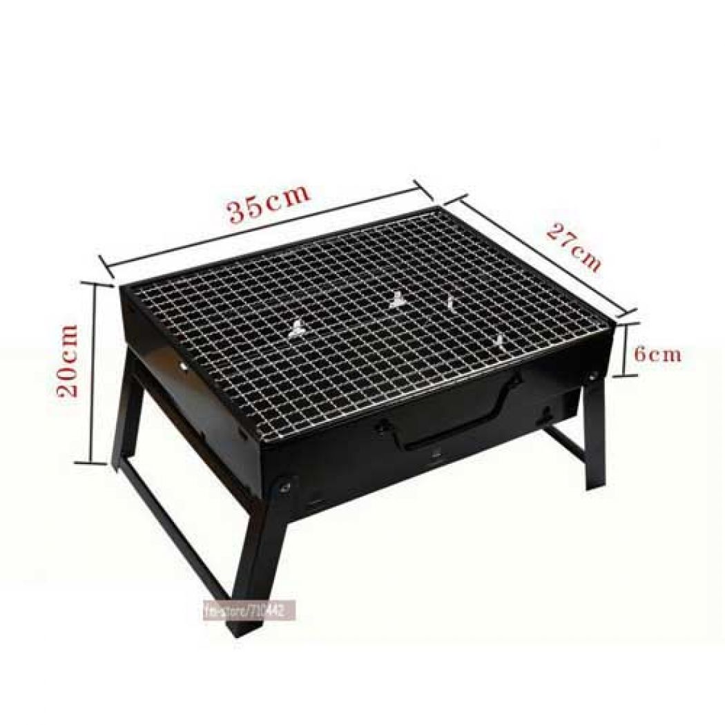 1 Portable Foldable BBQ Barbecue Charcoal Grill in Pakistan